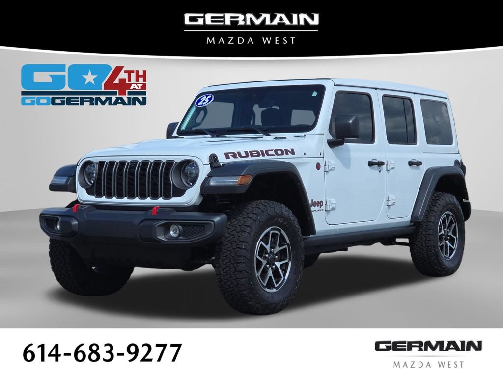 Used 2025 Jeep Wrangler Unlimited Rubicon w/ Safety Group AWD/4WD image 1