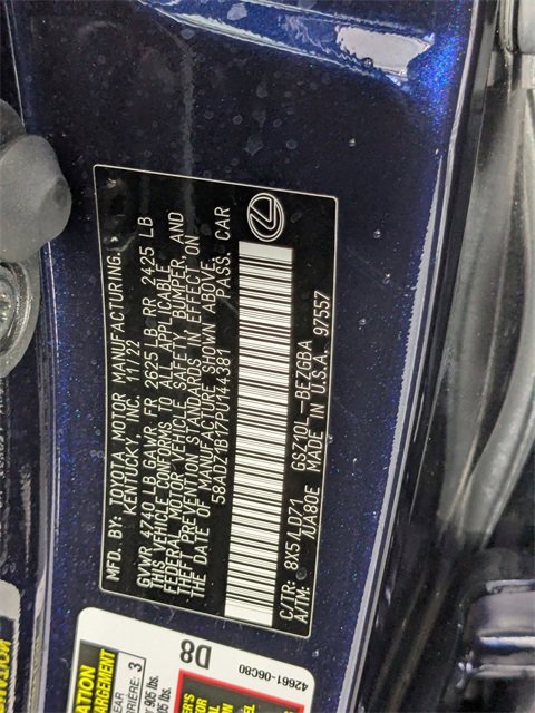 Used 2023 Lexus ES 350 w/ Premium Package image 35