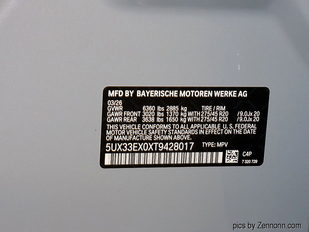 New 2026 BMW X6 xDrive40i w/ Executive Package AWD/4WD image 28