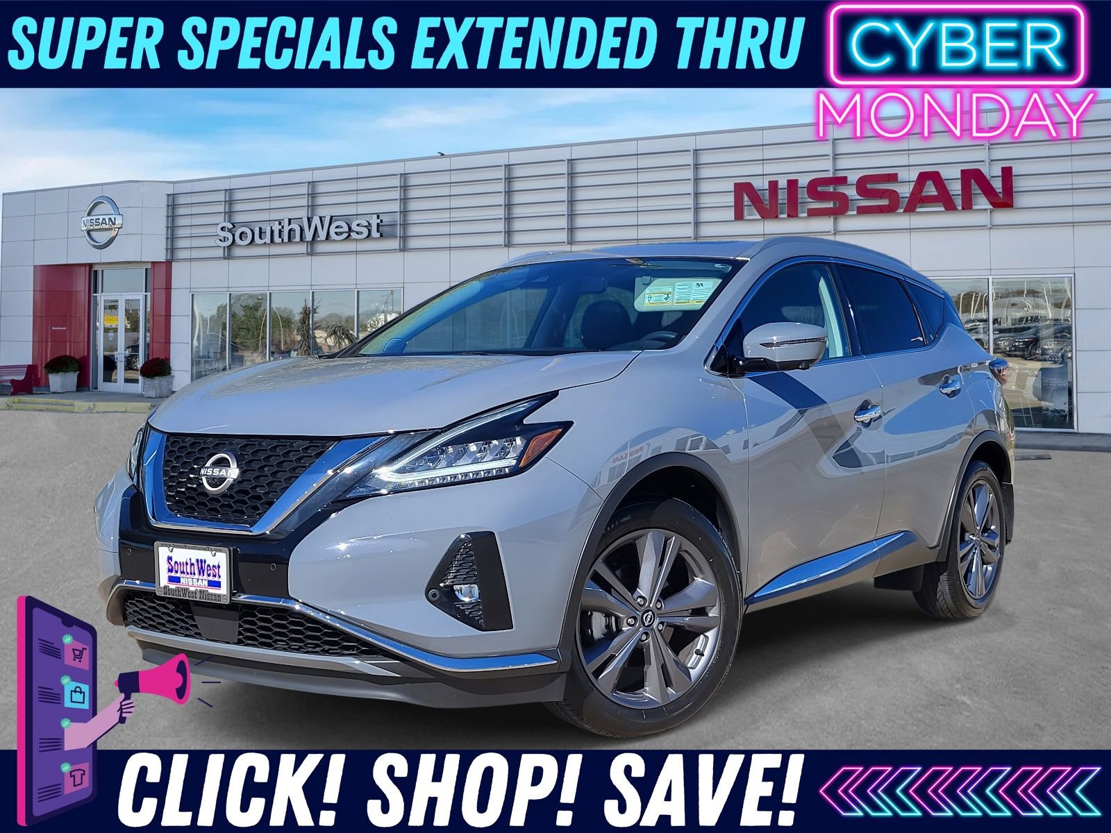 Certified 2024 Nissan Murano Platinum w/ Cargo Package