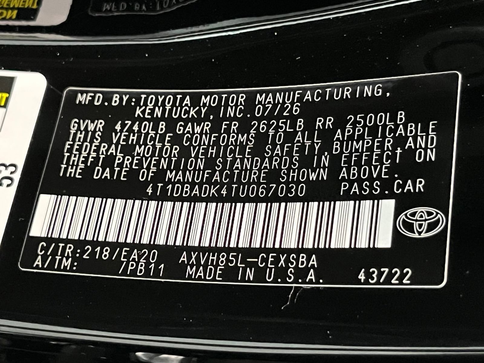 New 2026 Toyota Camry Hybrid w/ Multimedia Upgrade Package AWD/4WD image 18