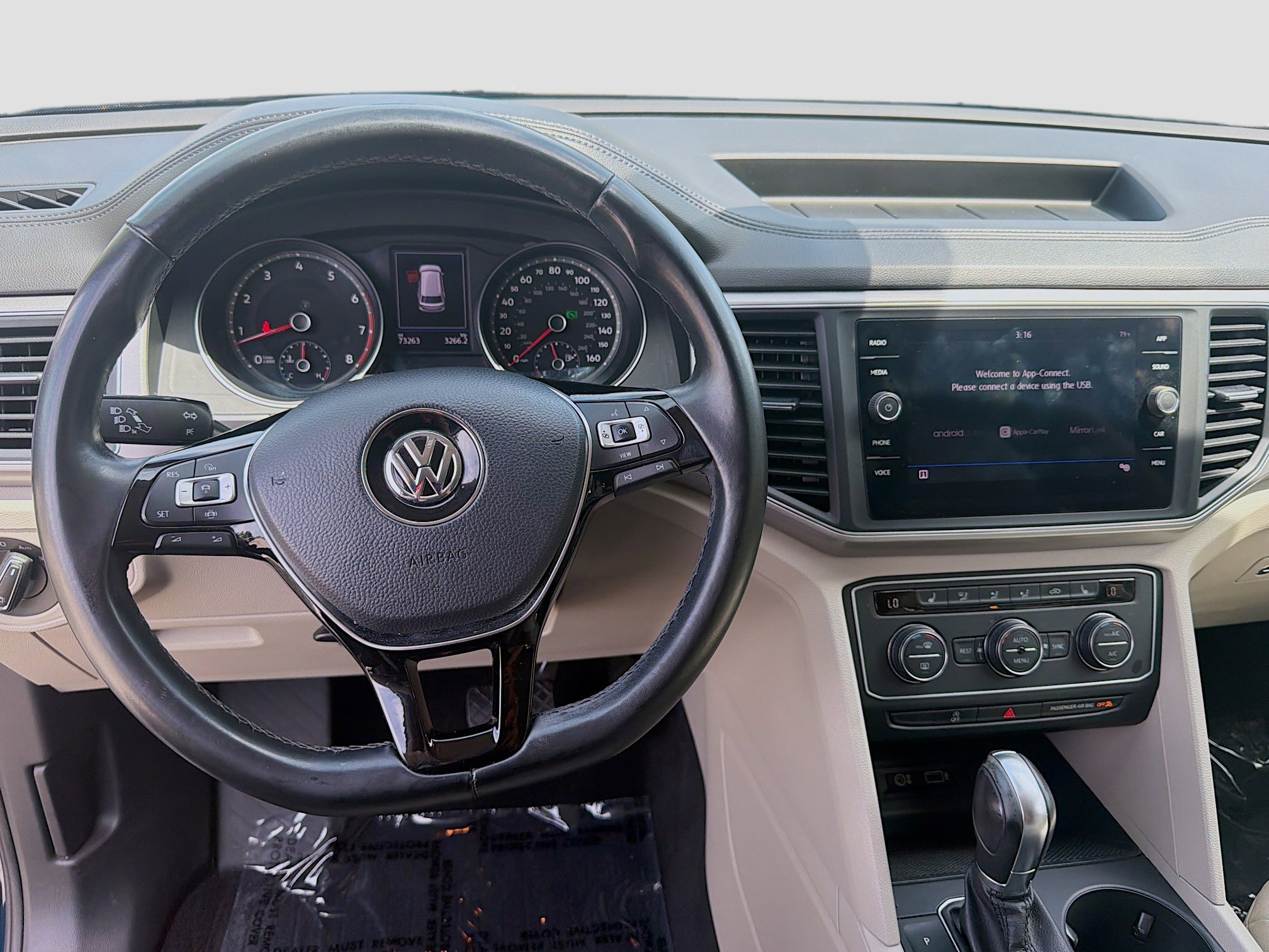 Used 2019 Volkswagen Atlas SE w/ Towing Package FWD image 10