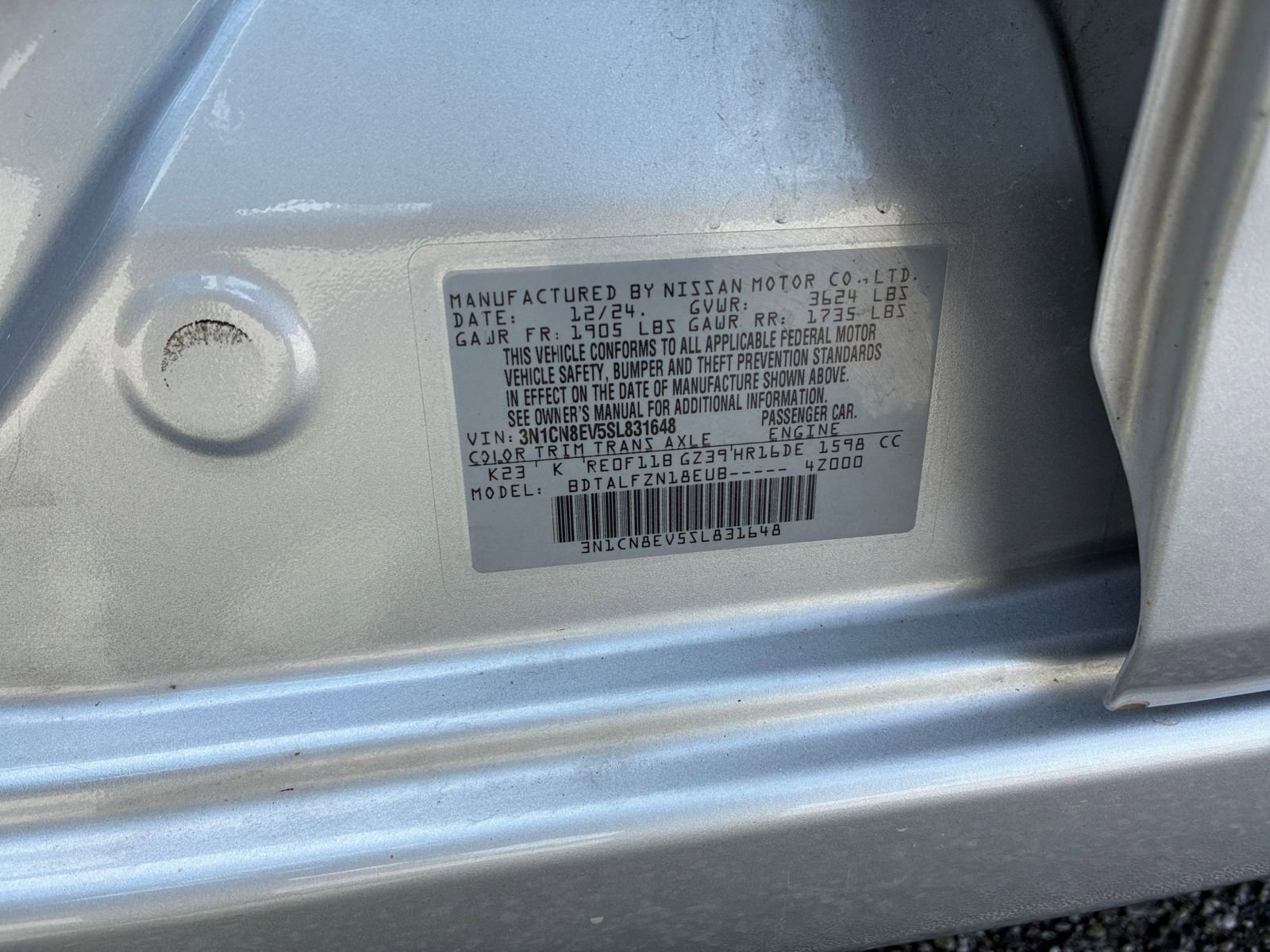 Used 2025 Nissan Versa SV image 23