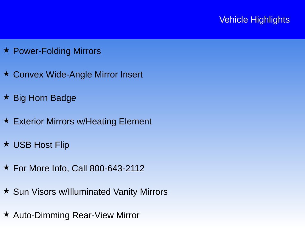 Used 2022 RAM 1500 Big Horn w/ Trailer Tow Group (B) AWD/4WD image 10