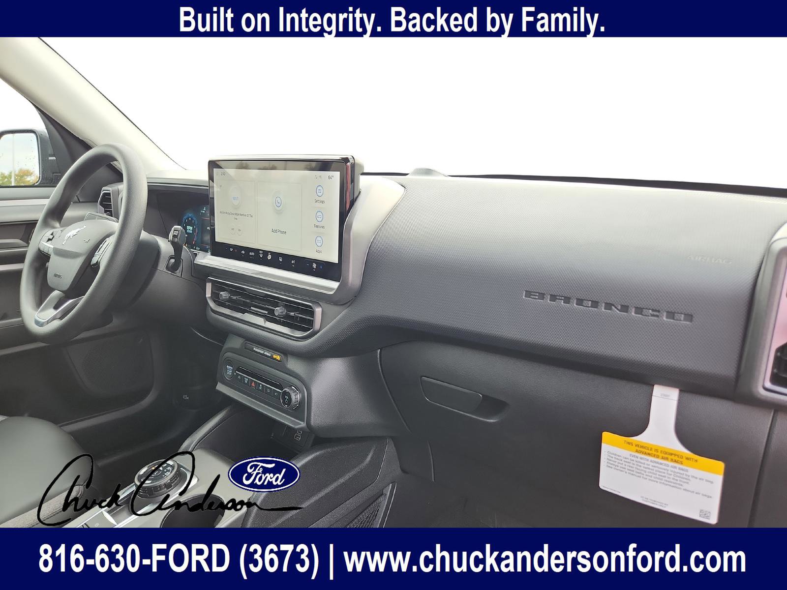 New 2025 Ford Bronco Sport Big Bend w/ Black Appearance Package image 23