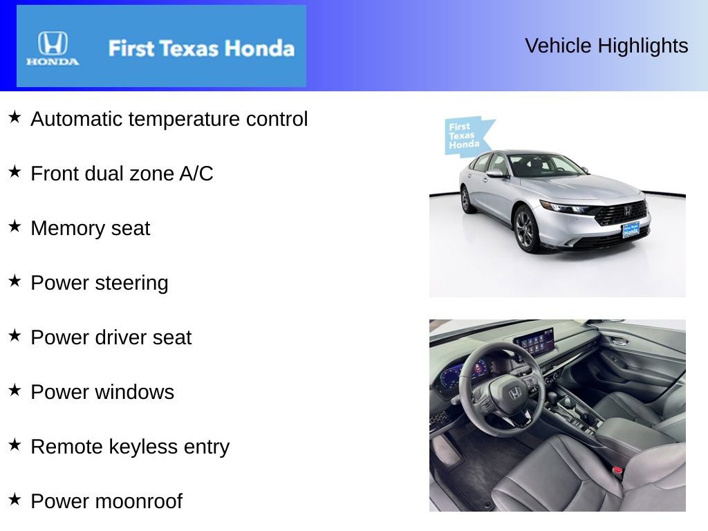 Used 2025 Honda Accord EX-L image 11