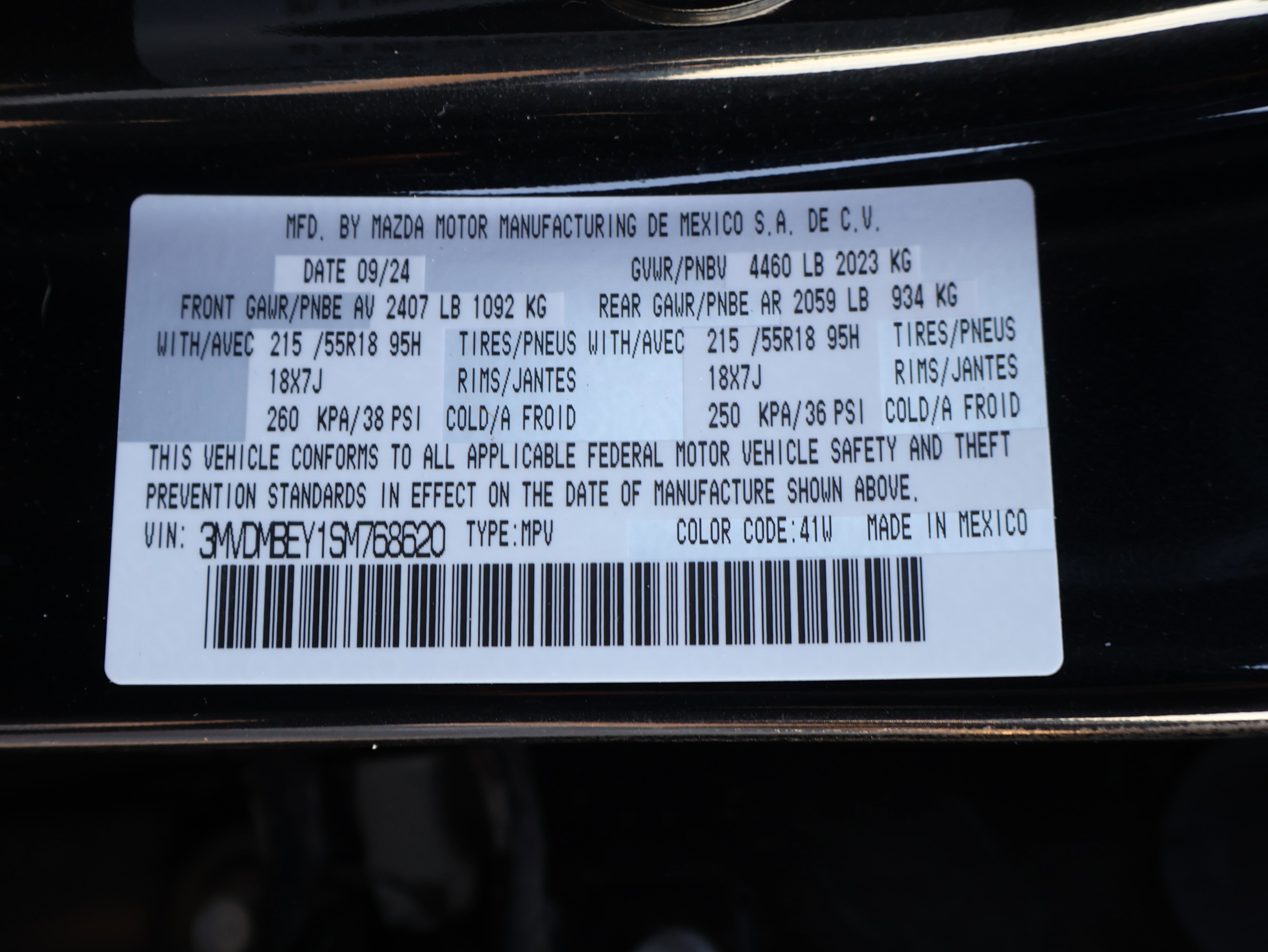 Certified 2025 MAZDA CX-30 2.5 Turbo w/ Premium Plus Pkg image 49