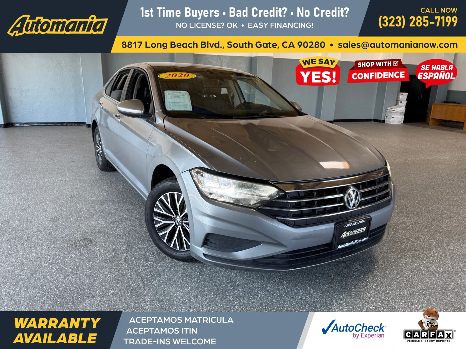 Used 2020 Volkswagen Jetta S FWD image 1