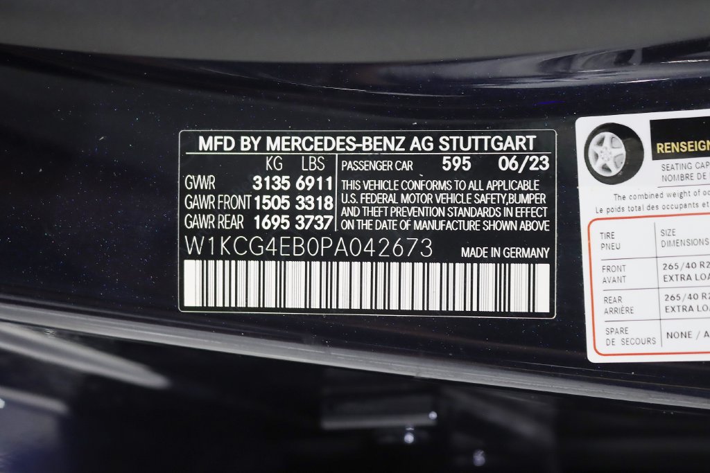 Used 2023 Mercedes-Benz EQS 580 4MATIC Sedan image 43