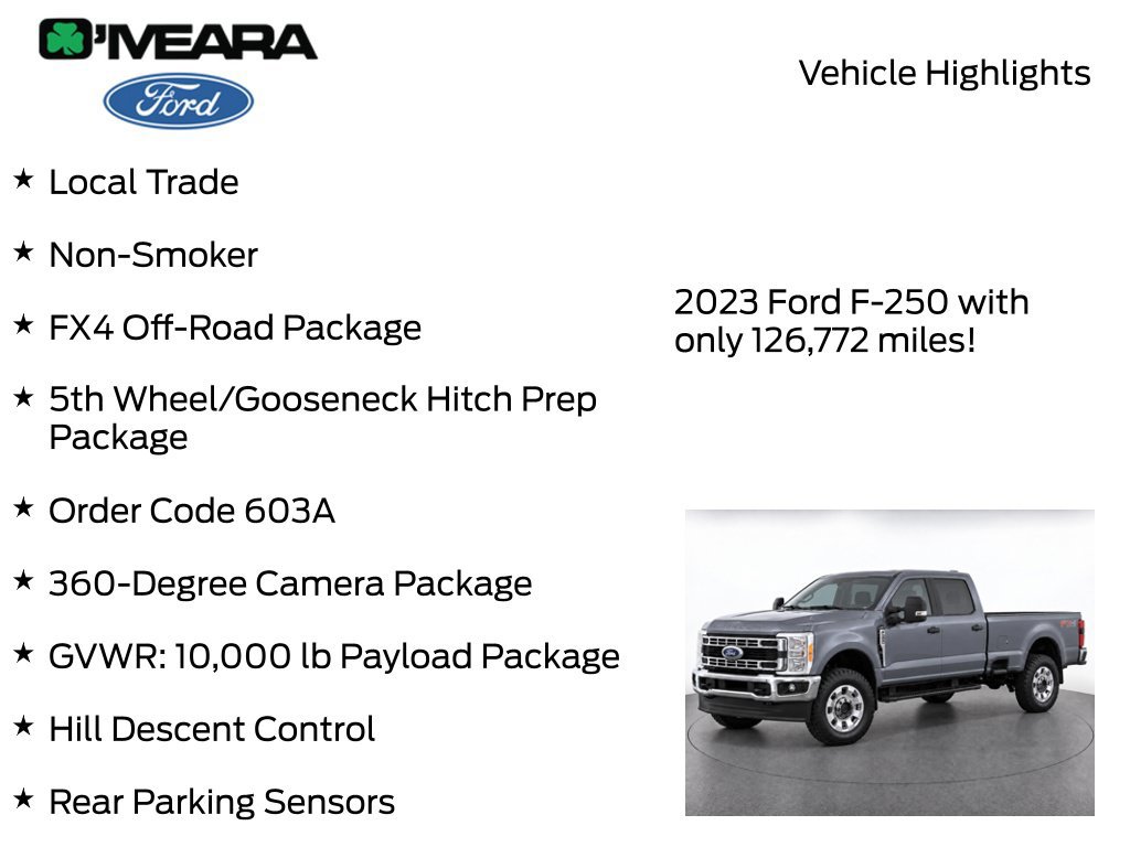 Used 2023 Ford F250 XLT w/ 360-Degree Camera Package AWD/4WD image 8