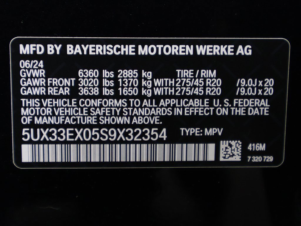 Used 2025 BMW X6 xDrive40i w/ Climate Comfort Package image 53