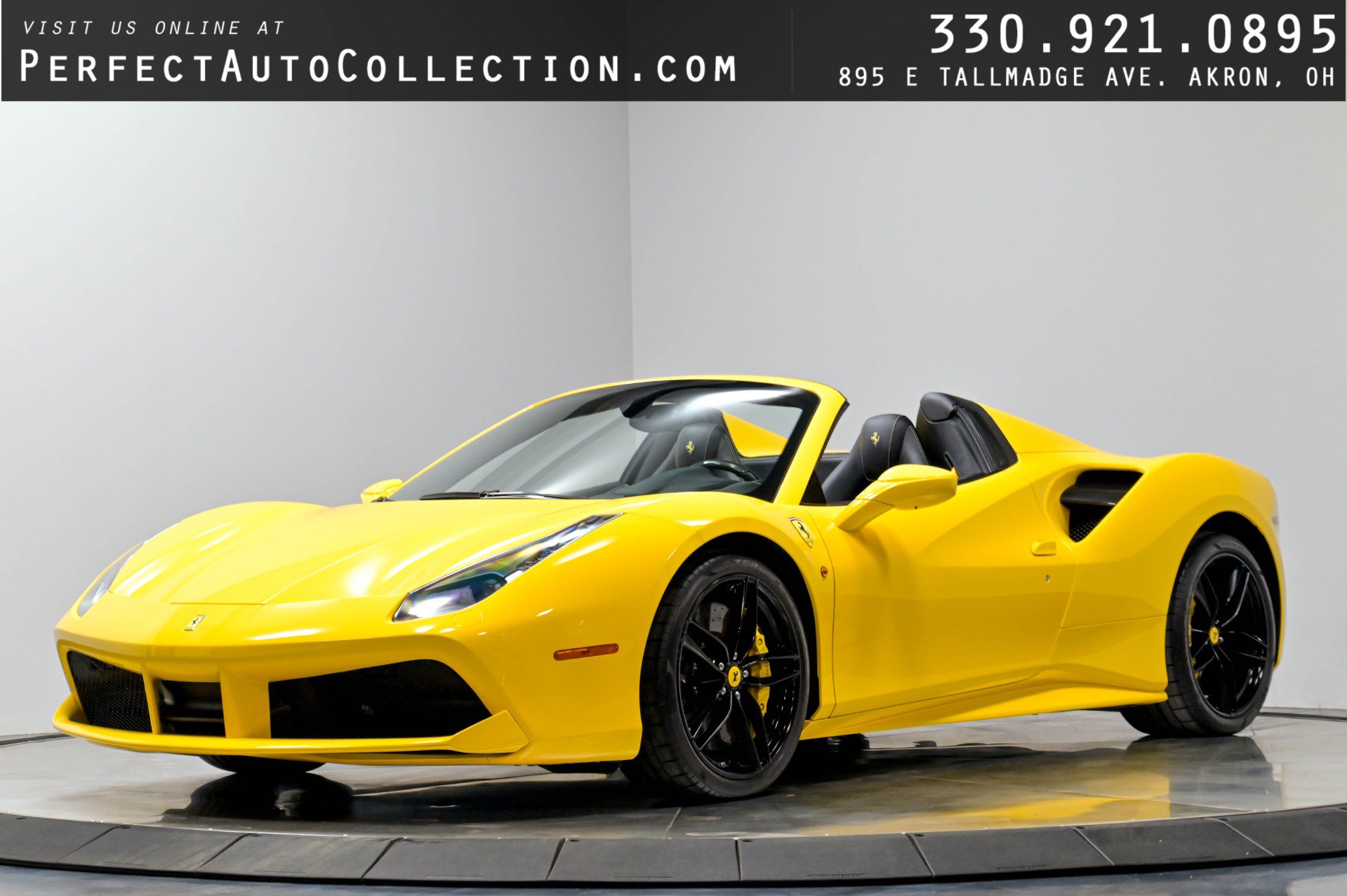 Used 2017 Ferrari 488 Spider RWD image 1