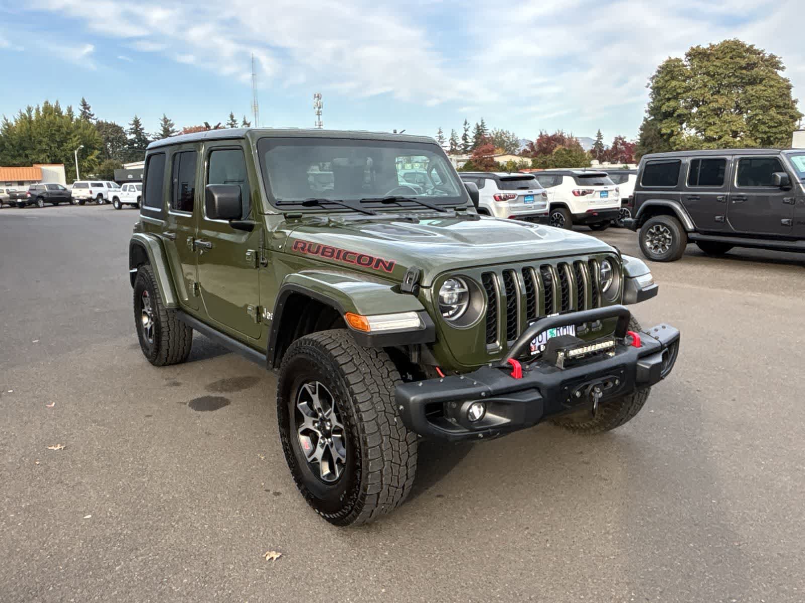 Used 2021 Jeep Wrangler Unlimited Rubicon AWD/4WD image 7