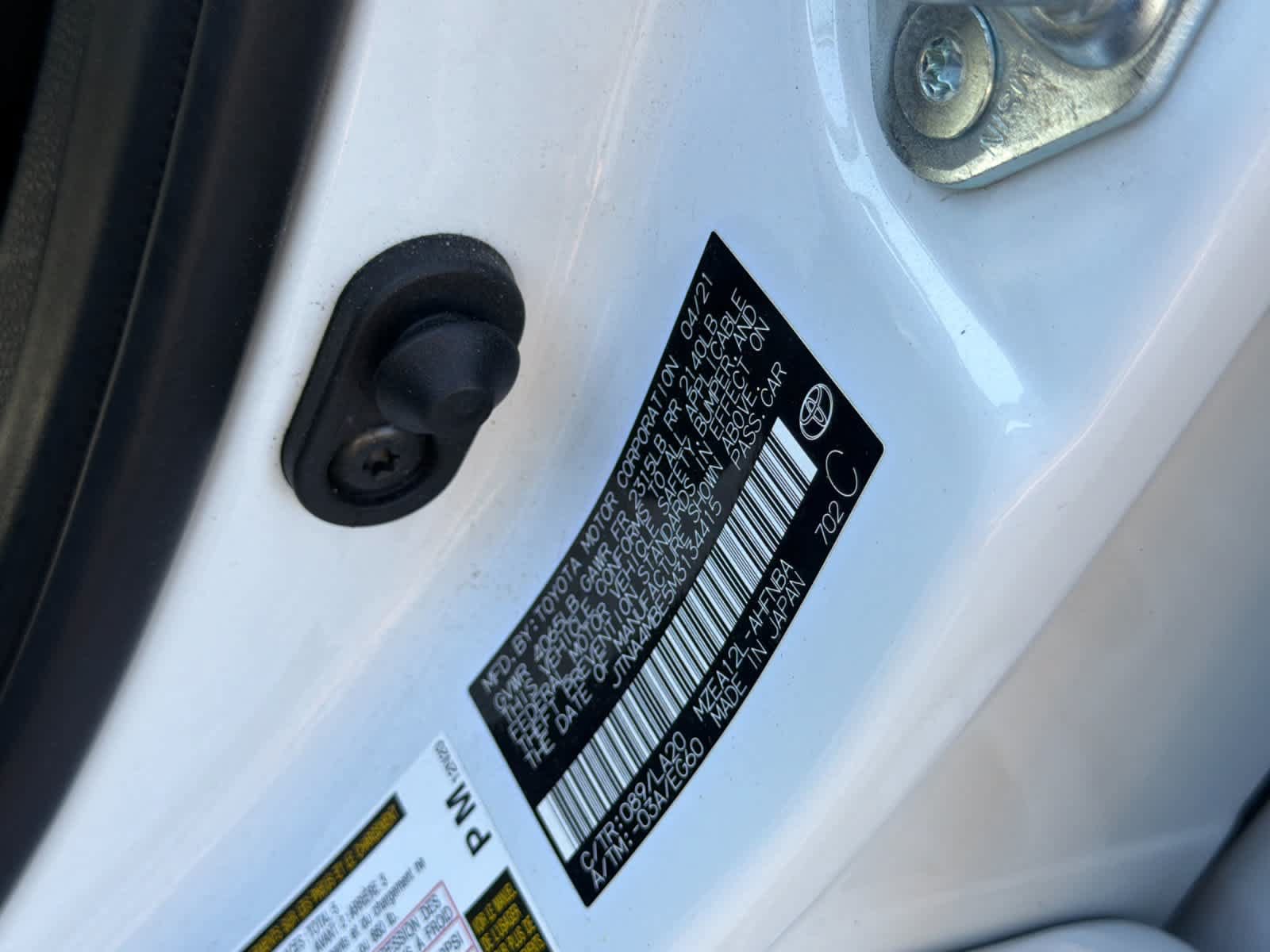 Used 2021 Toyota Corolla XSE FWD image 31