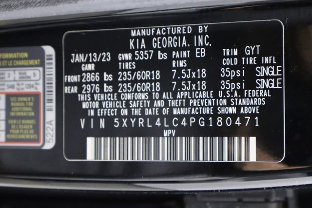 Used 2023 Kia Sorento S w/ Panoramic Sunroof Package FWD image 37