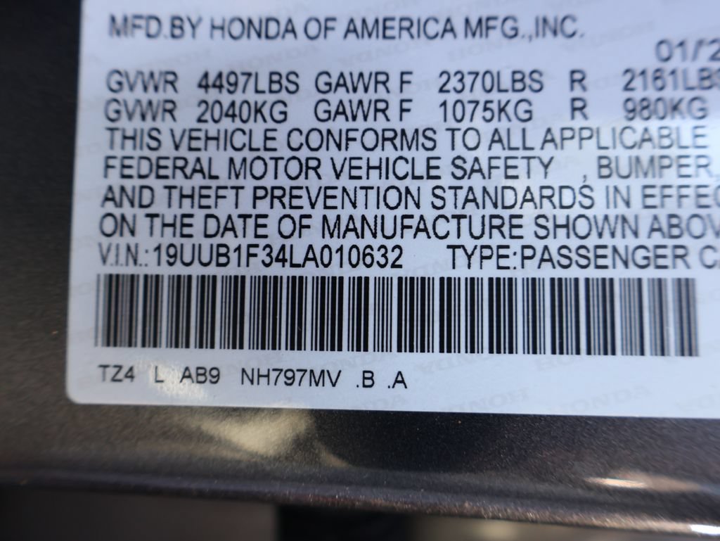 Used 2020 Acura TLX FWD image 32