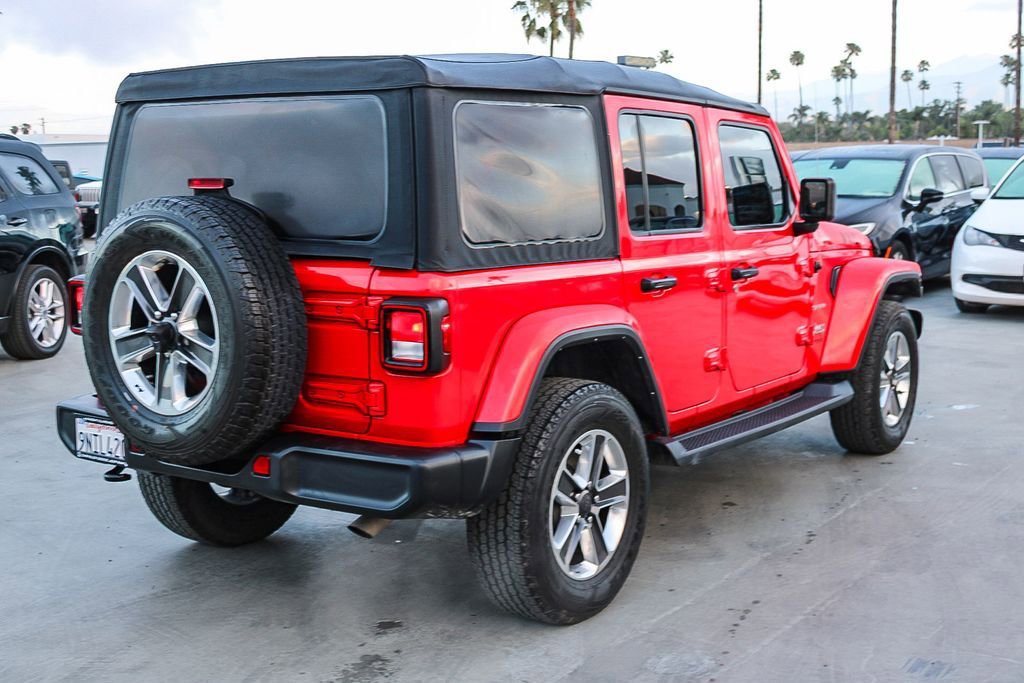 Used 2021 Jeep Wrangler Unlimited Sahara image 9