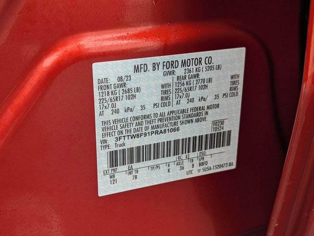 Used 2023 Ford Maverick XLT w/ Equipment Group 300A Standard image 28