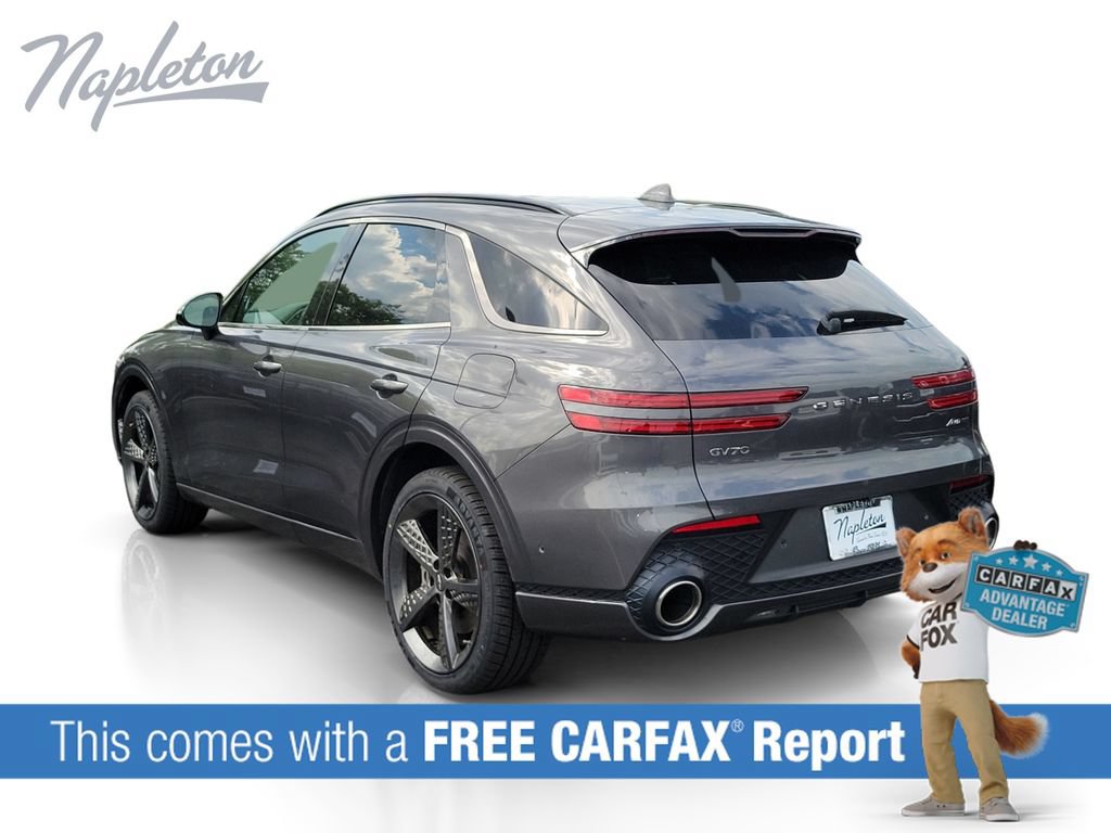 Used 2022 Genesis GV70 3.5T Sport w/ Sport Prestige Package AWD/4WD image 3