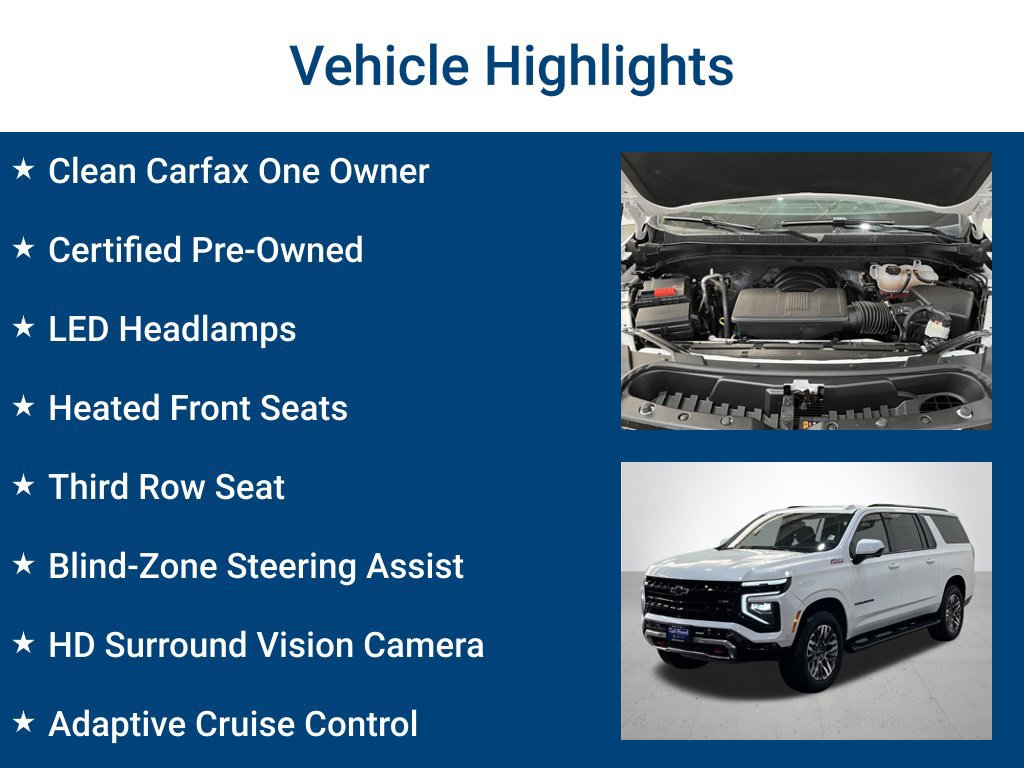 Used 2025 Chevrolet Suburban Z71 AWD/4WD image 3