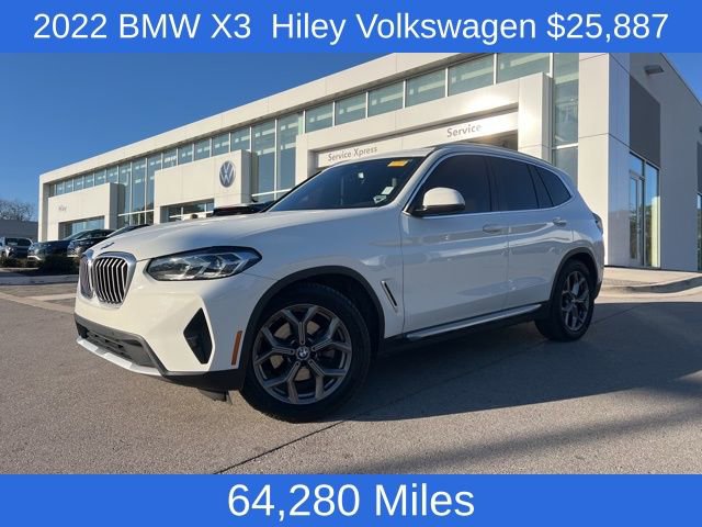 Used 2022 BMW X3 sDrive30i w/ Convenience Package