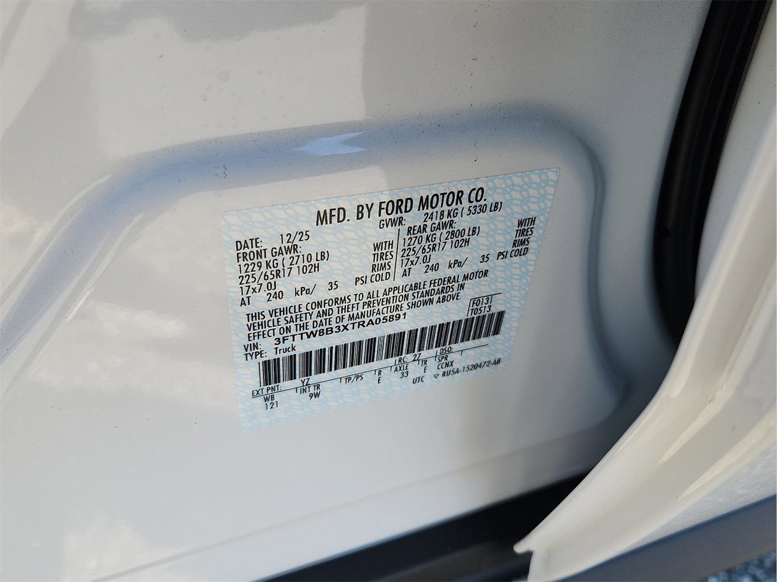 New 2026 Ford Maverick XL w/ Equipment Group 101A image 16