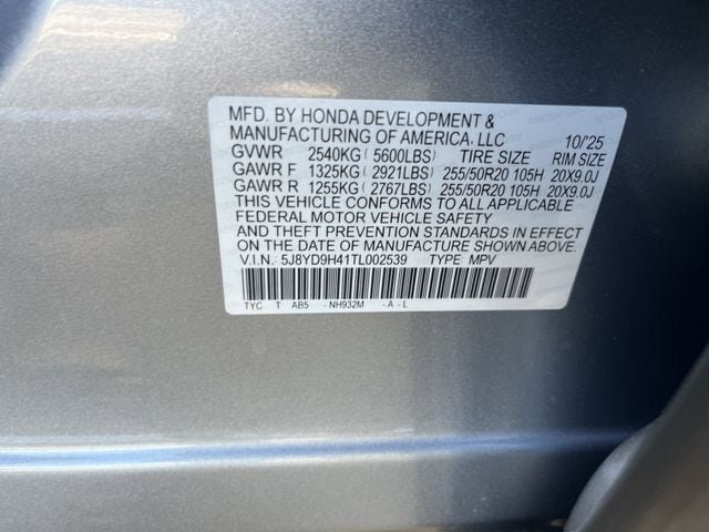 Certified 2026 Acura MDX FWD w/ Technology Package image 35