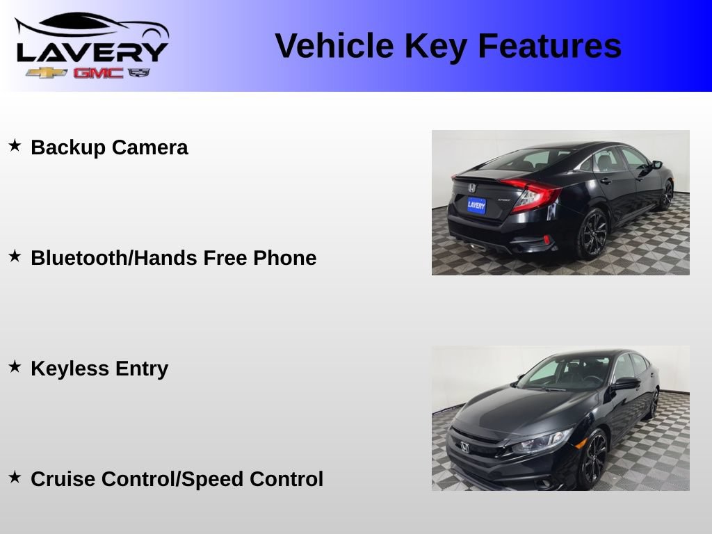Used 2020 Honda Civic Sport image 2