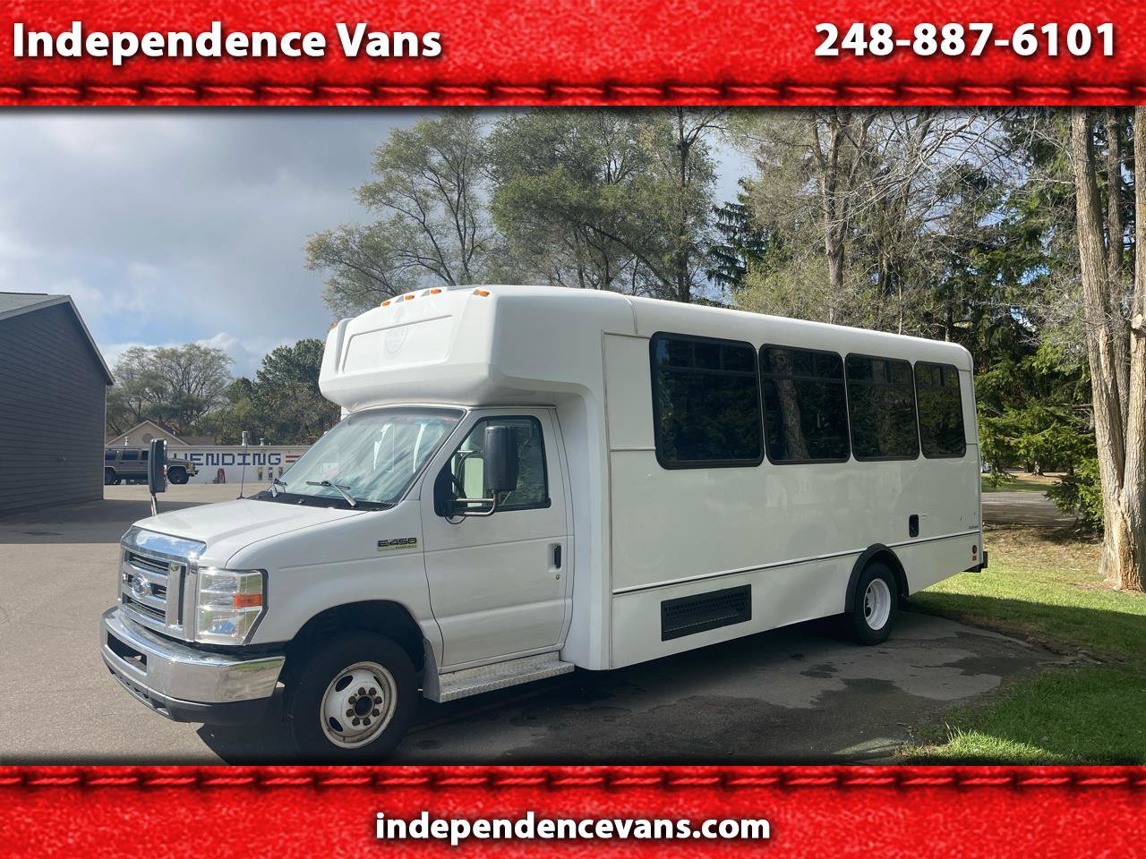 Used 2019 Ford E-450 and Econoline 450 Super Duty w/ Shuttle Bus Prep Package