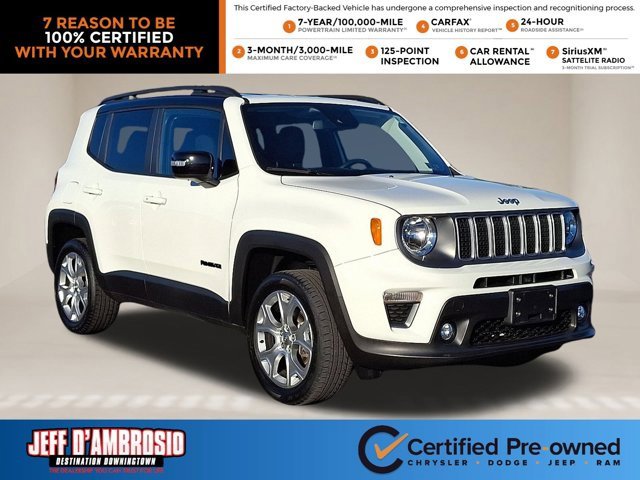 Certified 2022 Jeep Renegade Limited