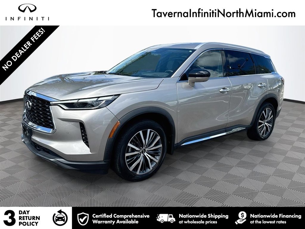 Certified 2023 INFINITI QX60 Sensory w/ Vision Package AWD/4WD image 1