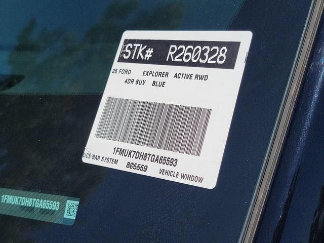 Used 2026 Ford Explorer Active RWD image 30
