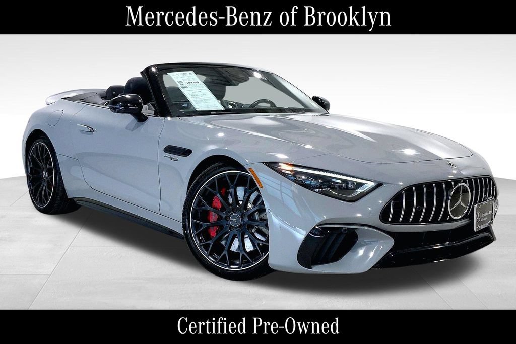 Certified 2022 Mercedes-Benz SL 55 AMG 4MATIC image 1