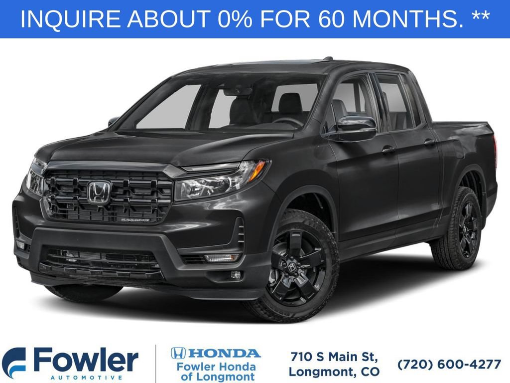 New 2026 Honda Ridgeline Black Edition