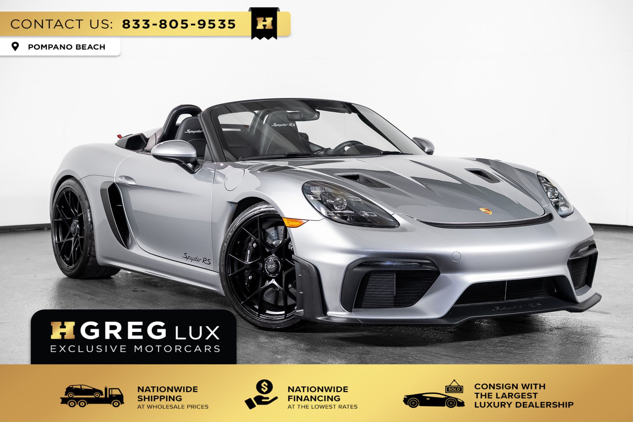 Used 2025 Porsche 718 Boxster Spyder RS