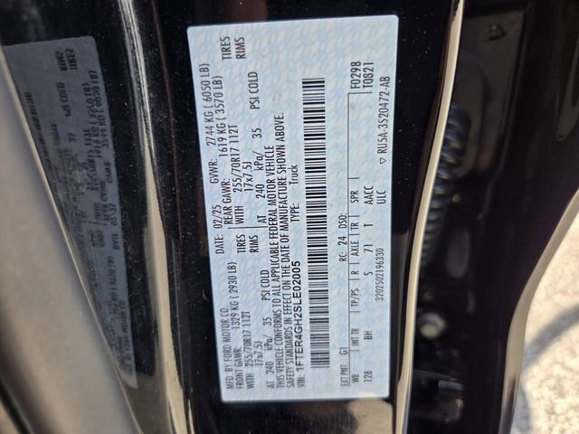 Certified 2025 Ford Ranger XLT w/ Equipment Group 301A High image 21