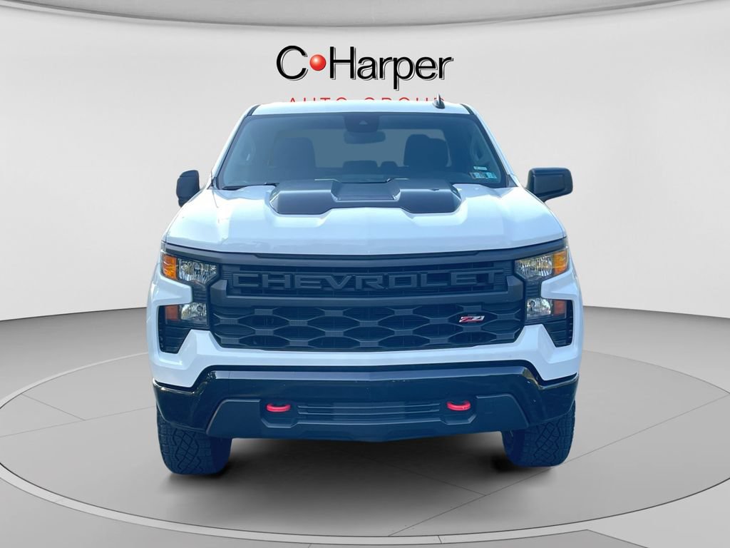 Used 2025 Chevrolet Silverado 1500 Custom Trail Boss w/ LPO, Dark Essentials Package AWD/4WD image 8
