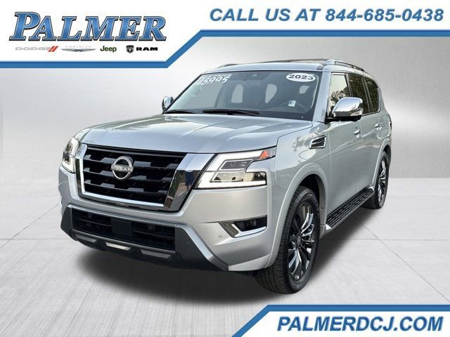 Used 2023 Nissan Armada Platinum w/ Captain's Chairs Package