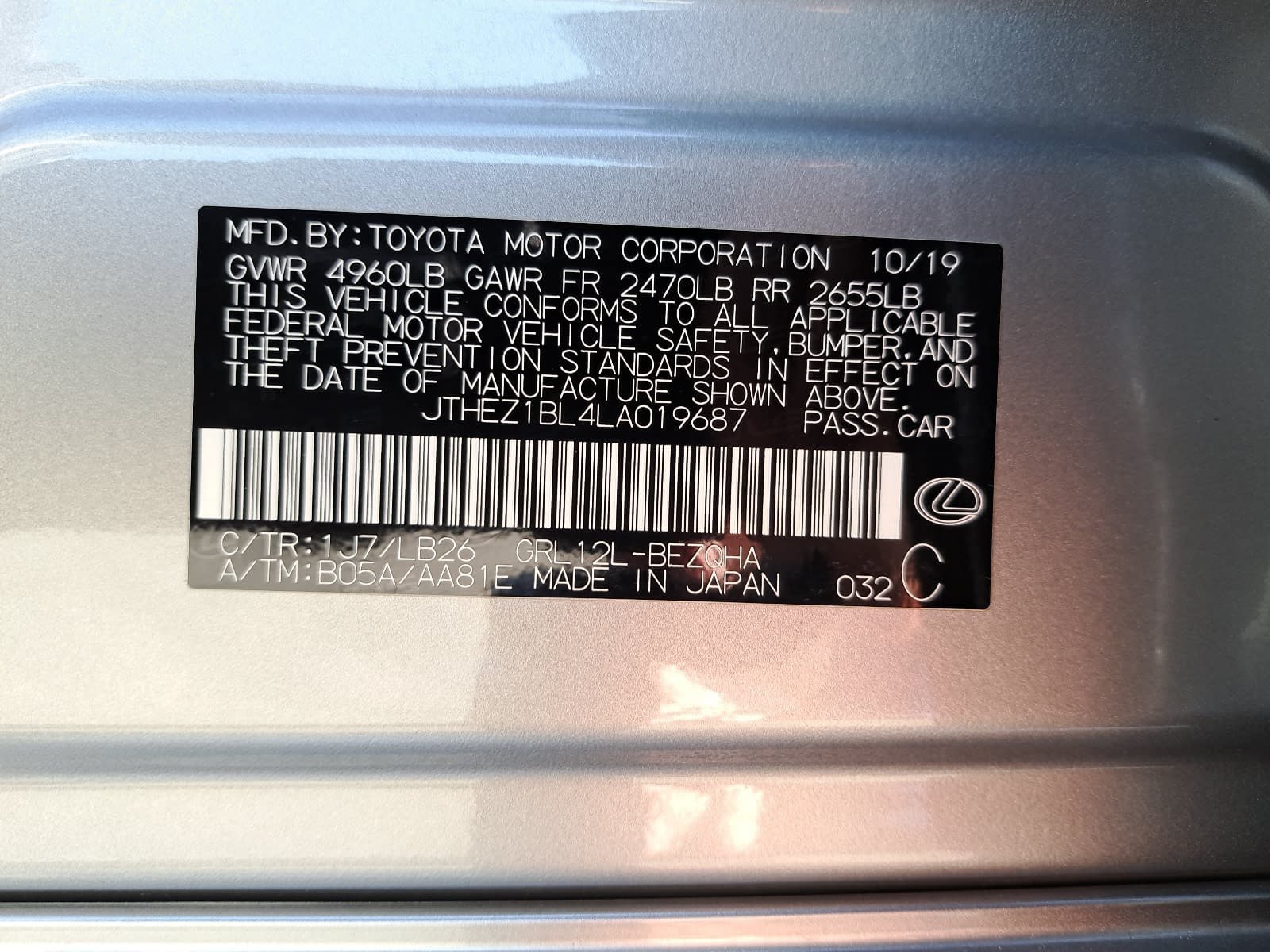 Used 2020 Lexus GS 350 F Sport RWD image 39