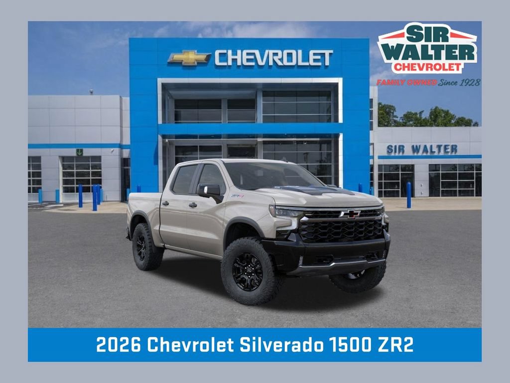New 2026 Chevrolet Silverado 1500 ZR2 w/ Dark Appearance Package AWD/4WD image 1
