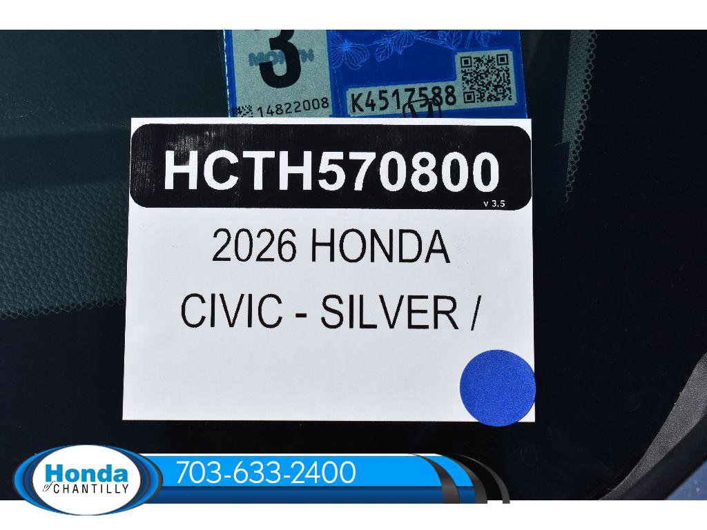 New 2026 Honda Civic Sport image 33