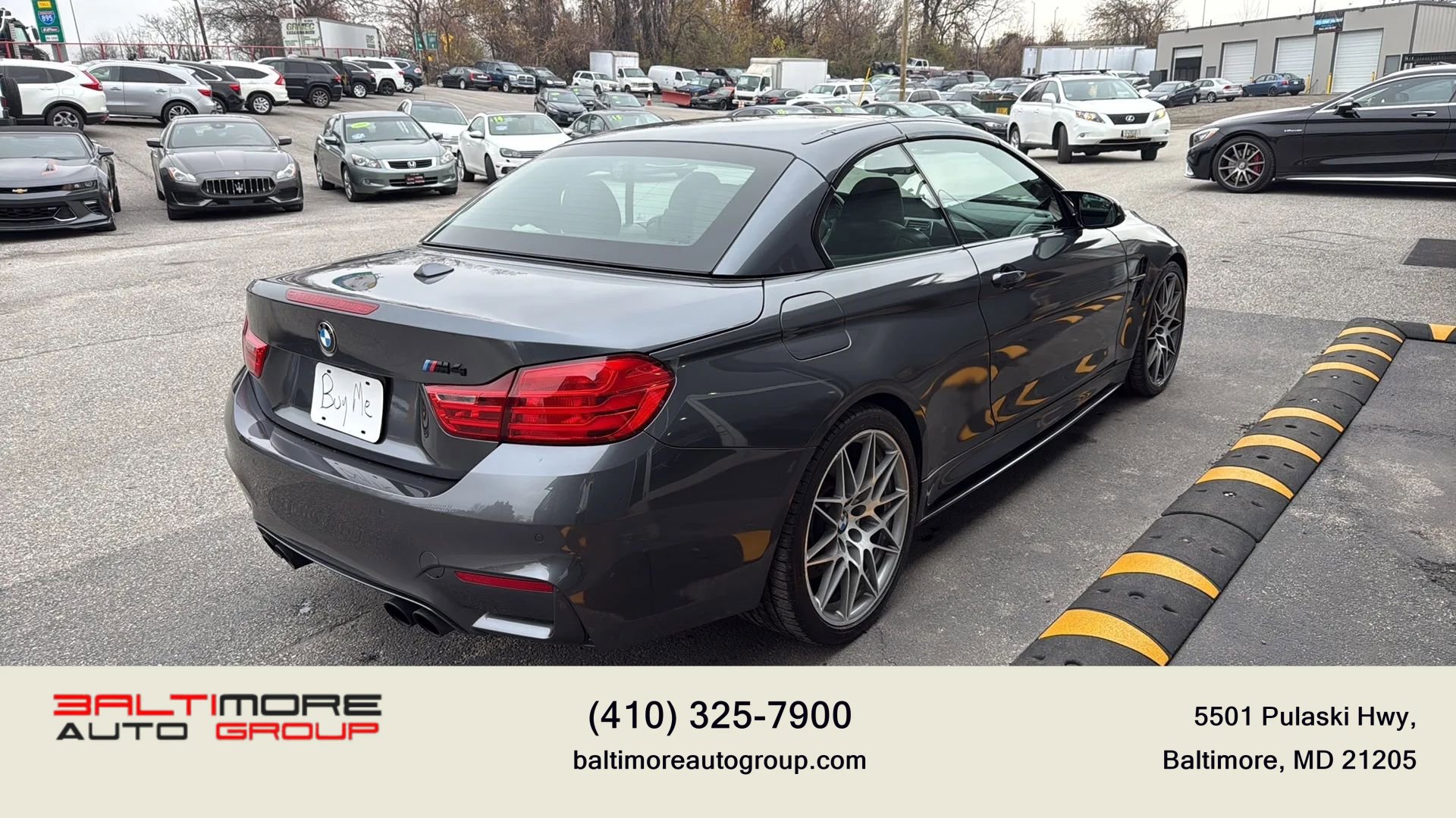 Used 2017 BMW M4 Convertible w/ Competition Package image 9