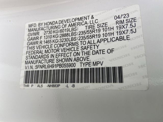 Used 2023 Honda Odyssey Elite image 34