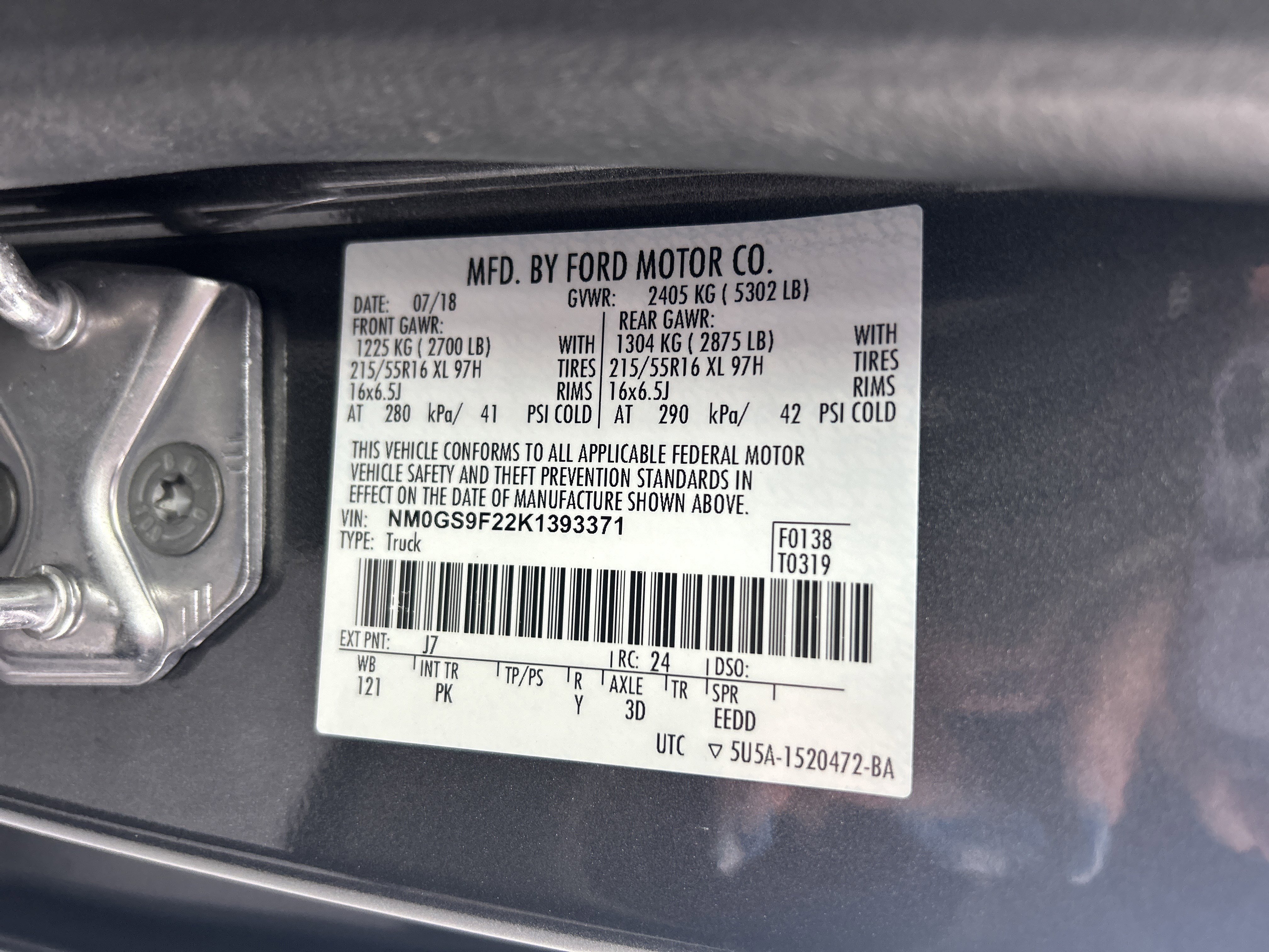 Used 2019 Ford Transit Connect XLT image 36