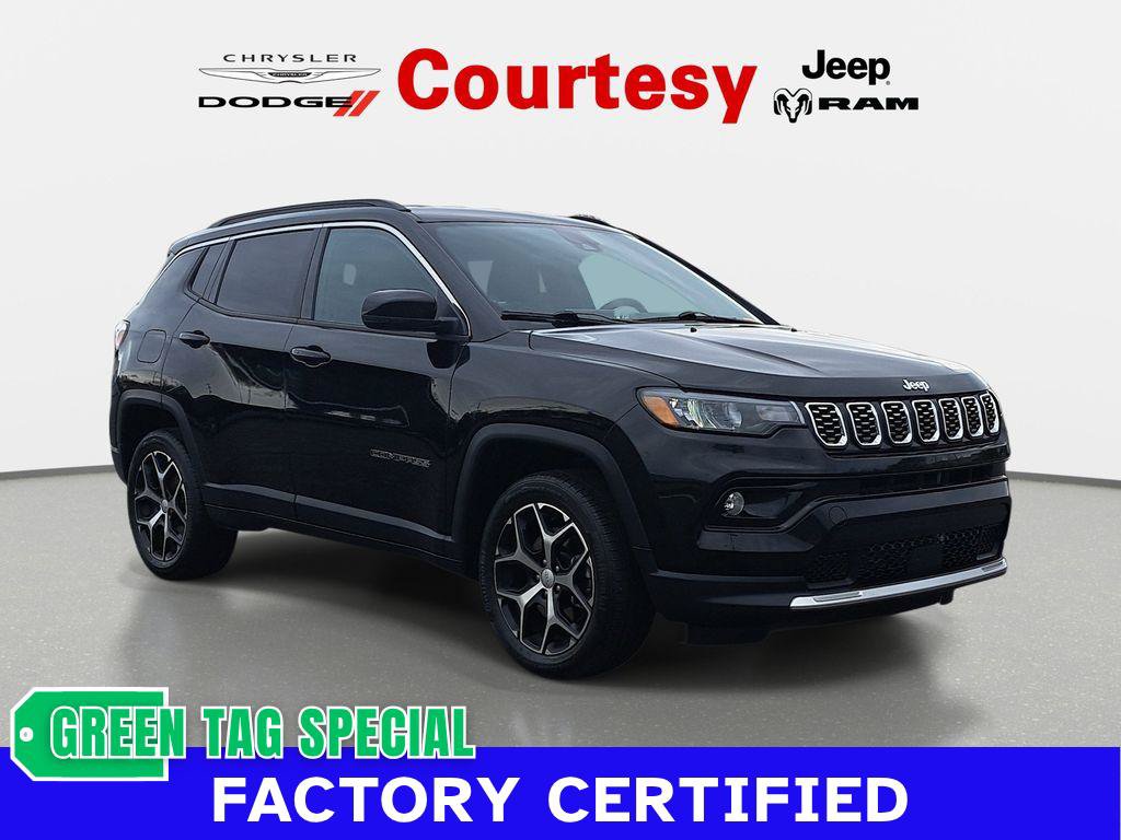 Certified 2024 Jeep Compass Limited AWD/4WD image 1