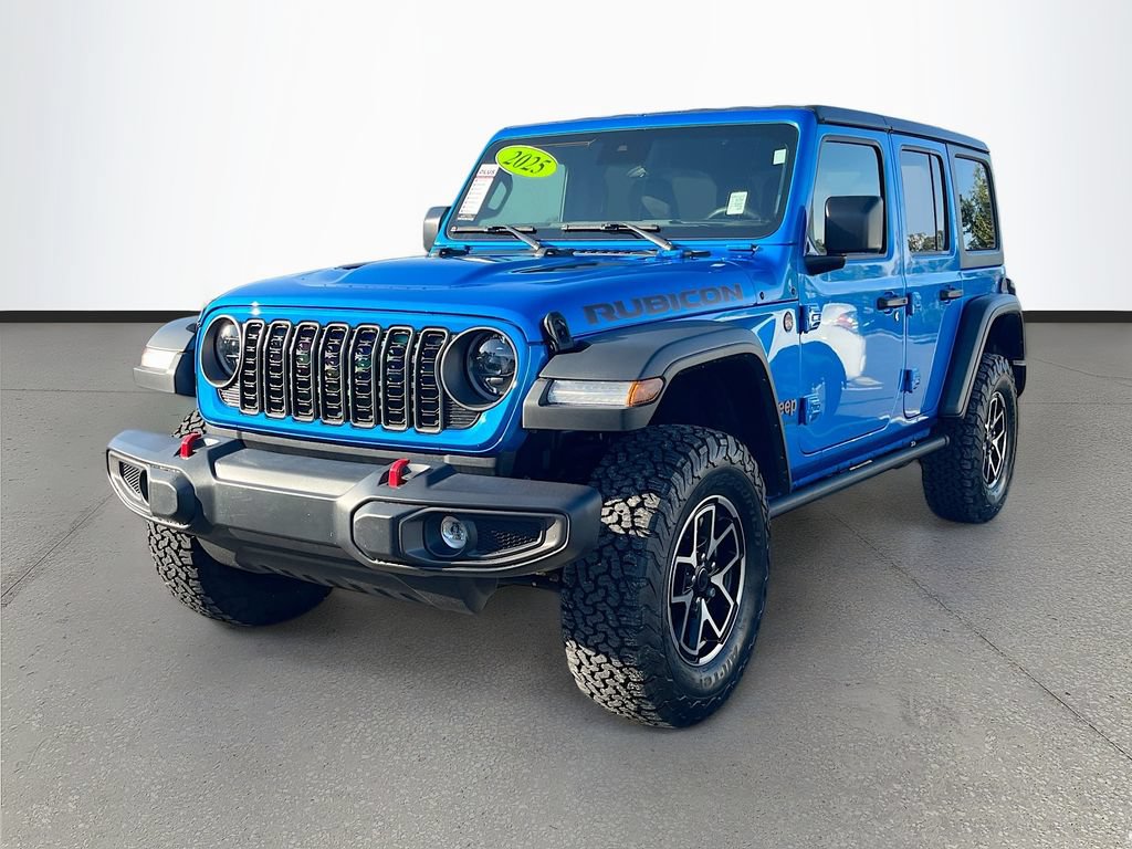 Certified 2025 Jeep Wrangler Unlimited Rubicon w/ Safety Group AWD/4WD image 3