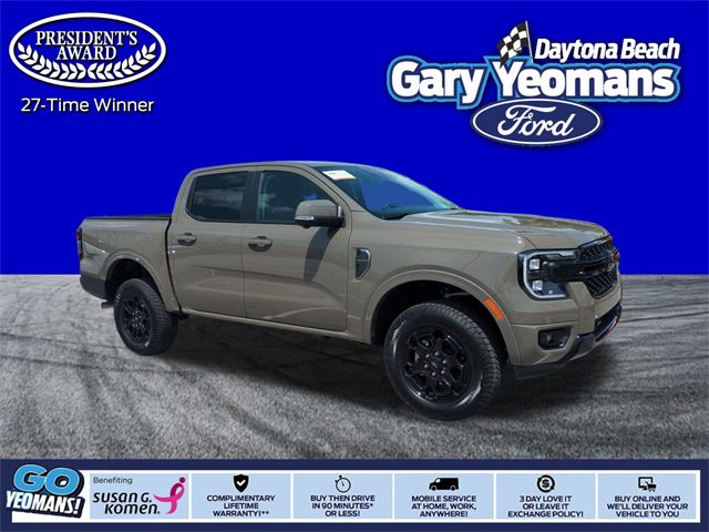 Certified 2025 Ford Ranger Lariat w/ Black Appearance Package