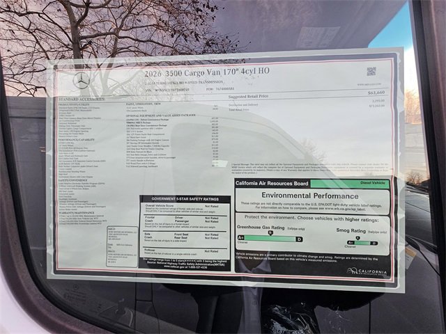 New 2026 Mercedes-Benz Sprinter 3500 image 7
