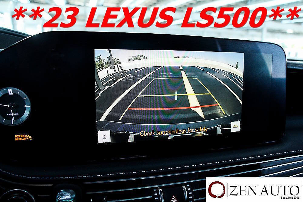 Used 2023 Lexus LS 500 w/ Accessory Package (Z1) RWD image 19