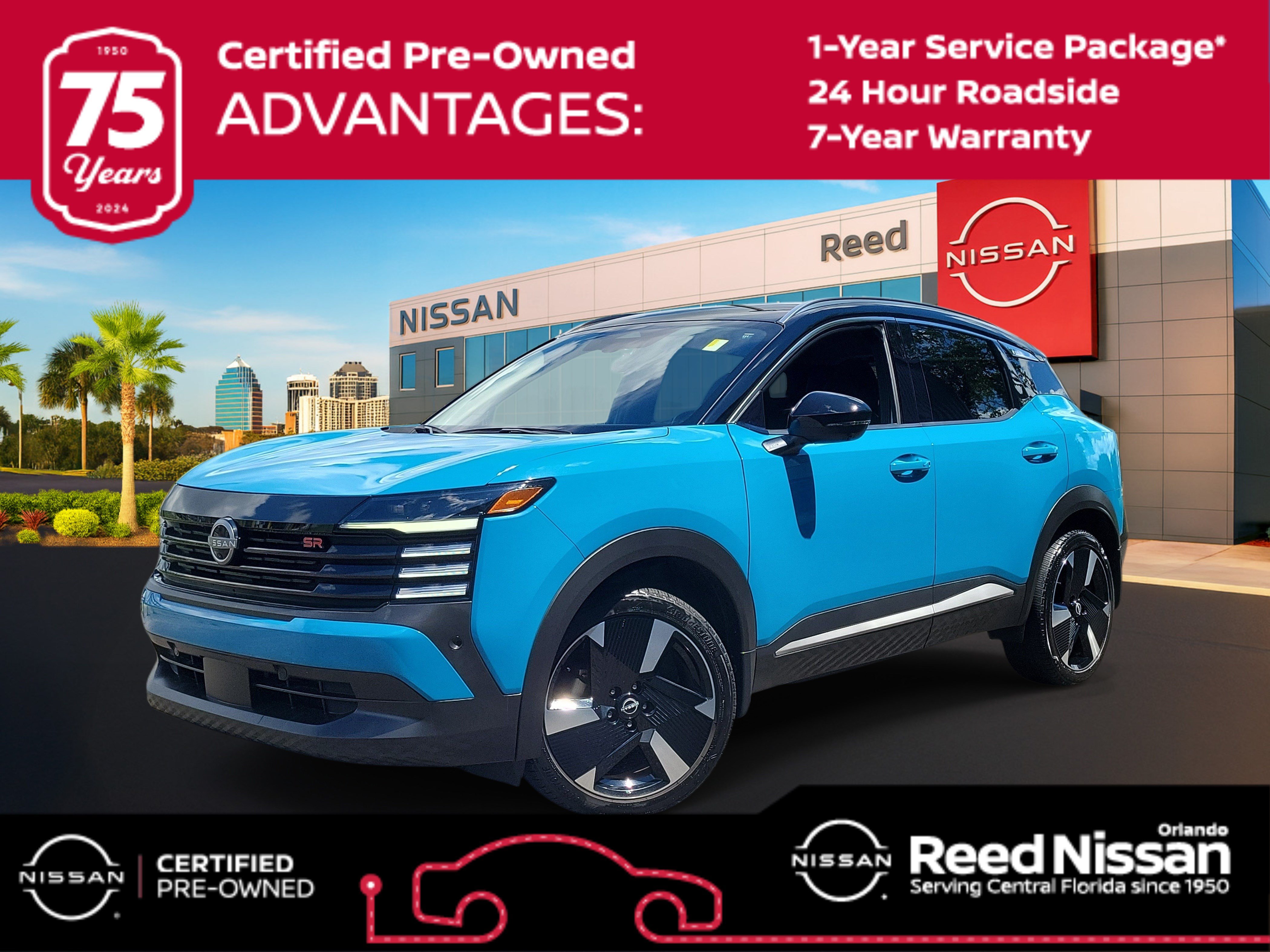 Certified 2025 Nissan Kicks SR